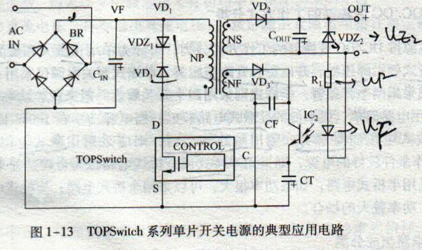 ?單片開關(guān)電源的基本原理