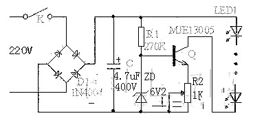 常見LED恒流源電路圖 詳解LED恒流源電路圖原理大全KIA MOS管