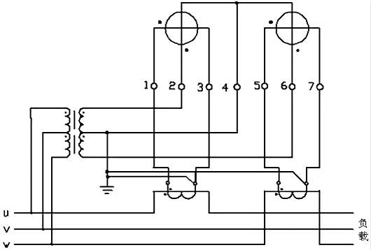 三相電表接線圖