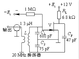 雙場效應管振蕩電路圖