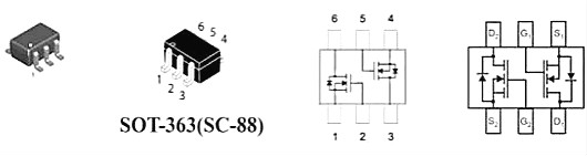 場(chǎng)效應(yīng)管電路圖符號(hào)