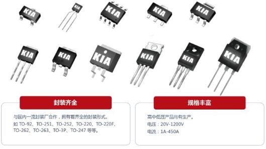 原廠直銷貼片mos管型號(hào)參數(shù)大全與封裝外觀尺寸圖-KIA MOS管