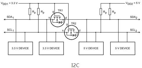 實(shí)用的雙向mos管電平轉(zhuǎn)換電路-三極管電平轉(zhuǎn)換及驅(qū)動電路分析-KIA MOS管