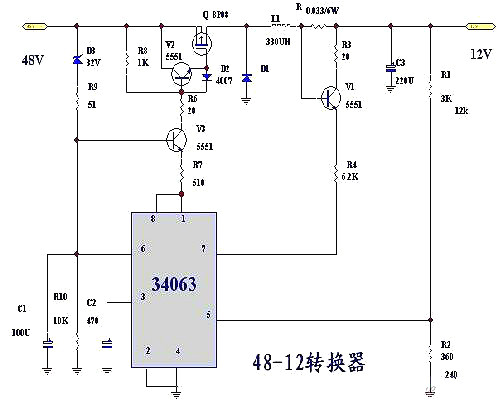 直流降壓原理 電路圖