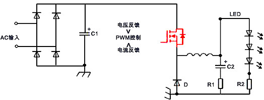 LED電源MOS管