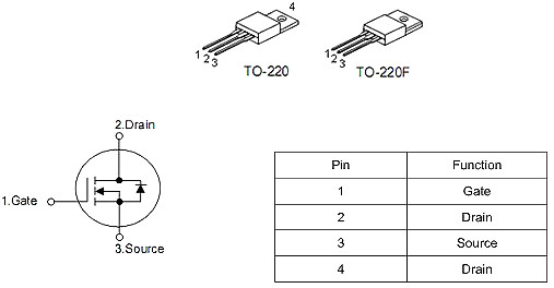 20A 500V場效應(yīng)管 KNX7150A