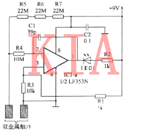 觸摸開(kāi)關(guān) 電路圖