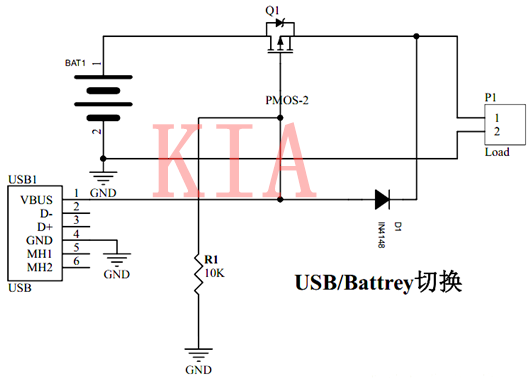 PMOS 電源開關(guān)