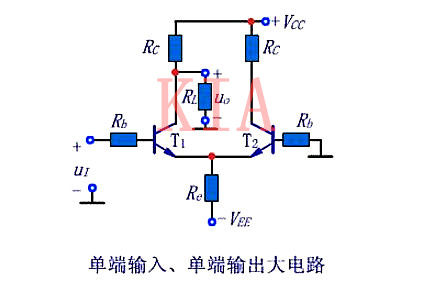 差分放大電路接法