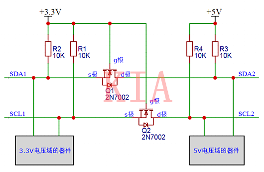 MOS管電平轉換電路