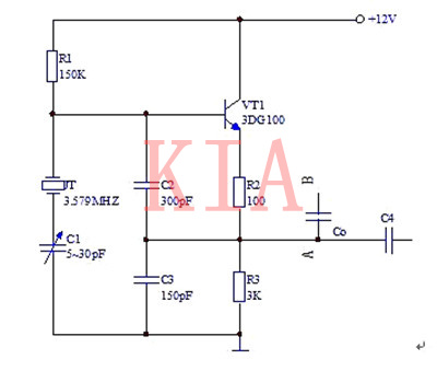 晶體管載波振蕩電路