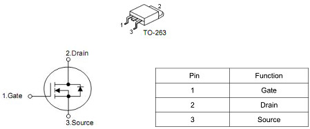 MOS管120A85V KCX3008A參數(shù)PDF 免費(fèi)送樣 現(xiàn)貨直銷-KIA MOS管