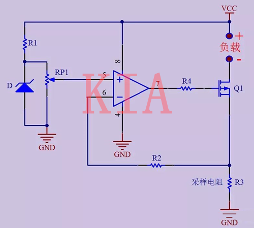 運放 MOS管 恒流電路