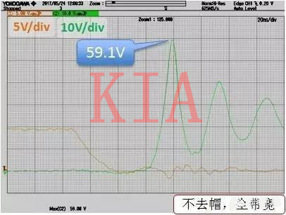 測量MOSFET尖峰電壓