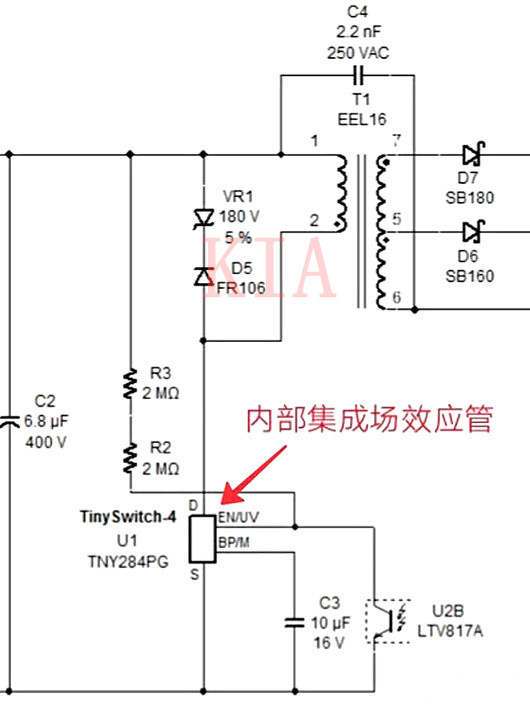 開關(guān)電源 場(chǎng)效應(yīng)管