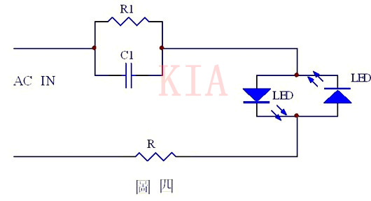 電容降壓 LED驅(qū)動(dòng)電路