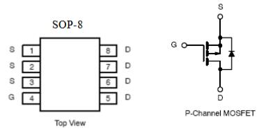 P溝道 MOS管KIA7P03A -7.5A-30V 參數(shù)資料 原廠現(xiàn)貨直銷(xiāo)-KIA MOS管