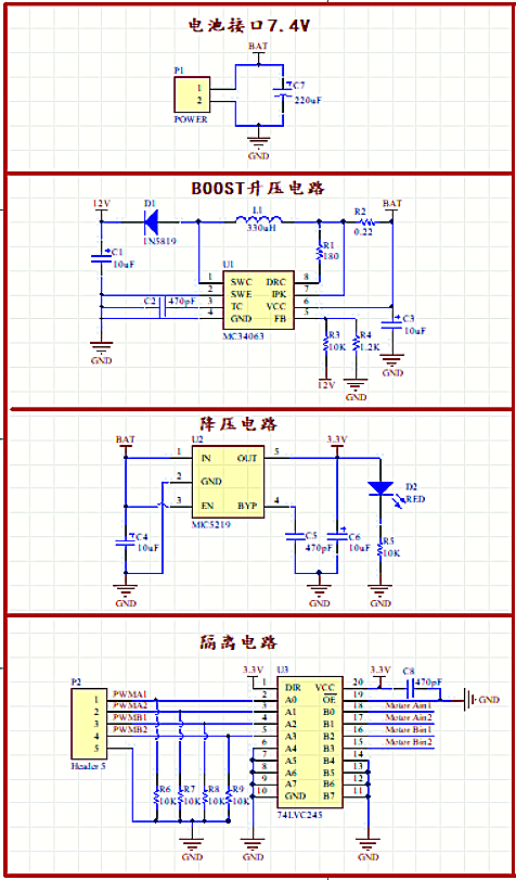 驅(qū)動芯片和MOS管搭建大電流H橋電機(jī)驅(qū)動電路-KIA MOS管