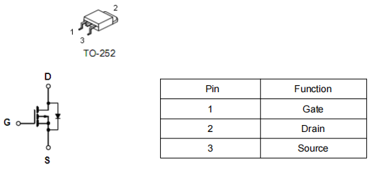 電機(jī)驅(qū)動(dòng)板場(chǎng)效應(yīng)管,專用mos管,35P10參數(shù)引腳圖-KIA MOS管