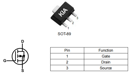 電機控制,電源mos管,KPS6110B參數(shù)