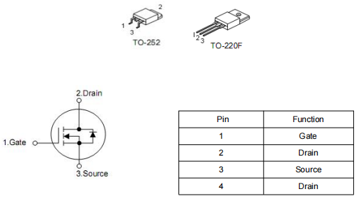 7n65f參數(shù)及代換,KNX4665B場效應管參數(shù)引腳圖規(guī)格書-KIA MOS管