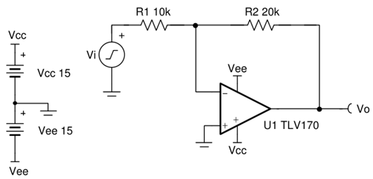 運(yùn)放積分電路