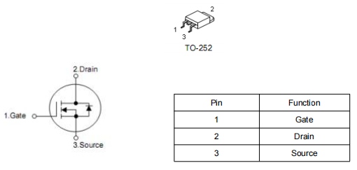 充電器mos管,500v5a場效應(yīng)管,TO-252,?KIA5N50HD參數(shù)-KIA MOS管